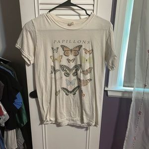 Urban Outfitters Papillons Butterfly Graphic Tee